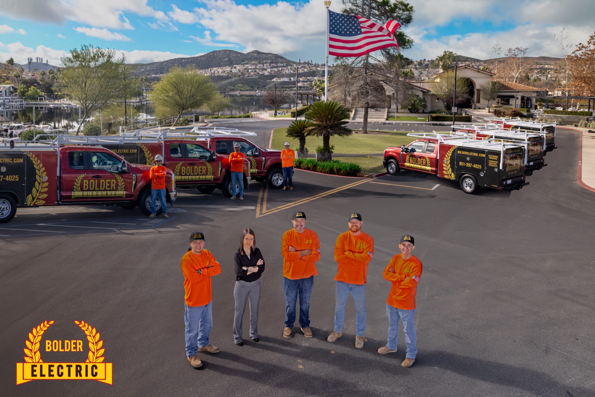 Bolder Electric Team and Fleet